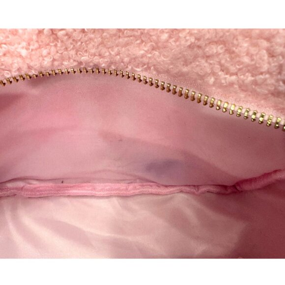 Cute Travel Toiletries Bag Pouch Set in Pink and White - Picture 7 of 8